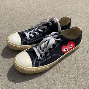 Comme des Garcons Play × Converse Allstar low size 7.5 US